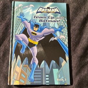 Batman Blue and Black Comic-Style Hardcover